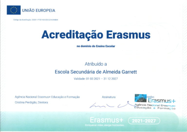 Acreditação Erasmus