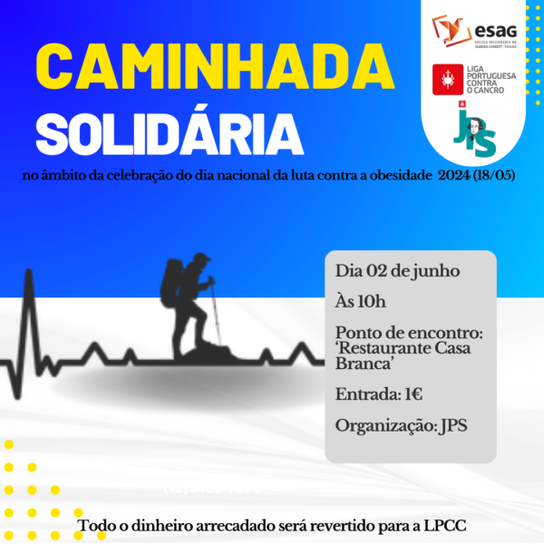 Caminhada solidária