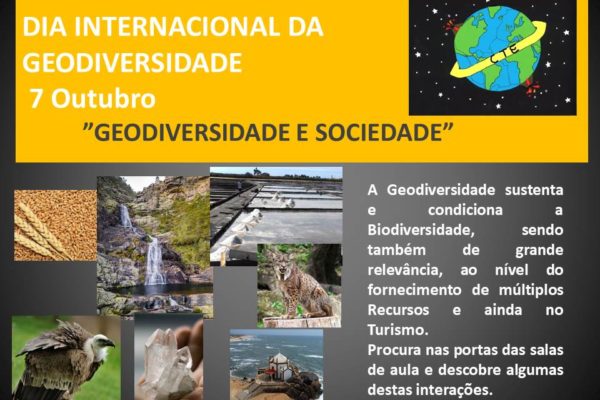 Dia Internacional da Geodiversidade – 7 outubro